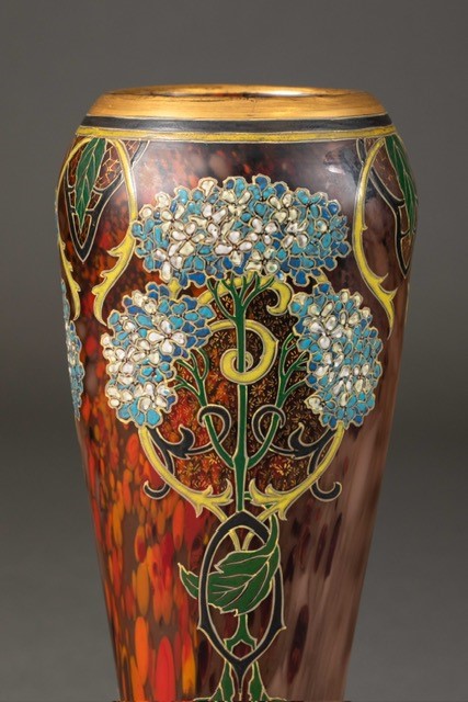 Art Nouveau vase by Legras & Cie | Paul Bert Serpette